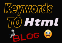 Convert keywords to html code for blogger On-page SEO SEO optimization Blogger SEO HTML for SEO Keyword targeting Keyword strategy
